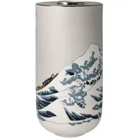 Goebel Vase Hokusai- Die Grosse Welle, Porzellan, Bunt, 25.5 cm, 67075121