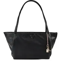 GUESS HWBG97 45230 DEVON 3 COMP TOTE Schwarz