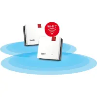 FRITZ! Mesh Set 1700, Weiß, Rot, Intern, Dual-Band (2,4 GHz/5 GHz), Wi-Fi 7 (802.11be), 3600 Mbit/s, 802.11a, 802.11g, Wi-Fi 4 (802.11n), Wi-Fi 5 (802.11ac), Wi-Fi 6E (802.11ax)