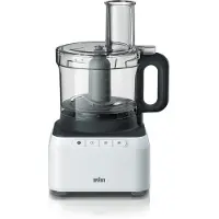 Braun FP3131WH, 2,1 l, Grau, Weiß, Tasten, Mixen, 800 W, 230 mm