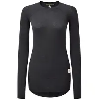 ARTILECT - Women's Boulder 125 Crew L/S - Merinounterwäsche Gr XL schwarz