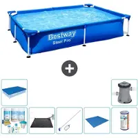 Bestway Steel Pro Rechteckig - 221x150x43 cm - 8-teilig S22209