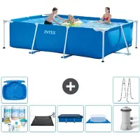 Intex Rechteckiger Frame Pool - 300x200x75 cm - 8-teilig S20048