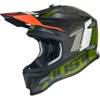 JUST1 JDH Assault Mips Downhill Helm Farbe: Schwarz/Grün, Grösse: XS (53/54)