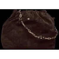 Ba&sh für Damen. 2H24CFMS Braune Ledertasche June (OSFA), Lässig