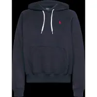 Ralph Lauren für Damen. 211971698002 Shrunken Fit navy Fleece-Sweatshirt (M), Lässig, Baumwolle, Marine