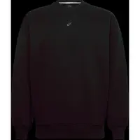 Asics für Herren. 2031F335 Fleece Relaxed Sweatshirt schwarz (S), Lässig, Baumwolle
