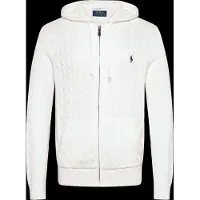 Ralph Lauren für Herren. 710B18057004 Baumwollpullover aus Achterstrick (M), Weiß, Lässig, Baumwolle