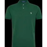 Ralph Lauren für Herren. 710680784526 Das ikonische Poloshirt aus Piqué in Dunkelgrün (XL), Lässig, Baumwolle, Kurzarm