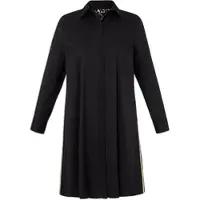 Frapp Hemdblusen-Kleid schwarz, 48