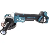 Makita DGA 519 T1J Akku Winkelschleifer 18 V 125 mm Brushless X-Lock + 1x Akku 5,0 Ah + Makpac - ohne Ladegerät