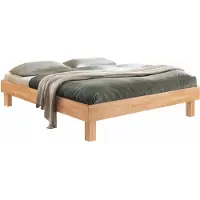 Hasena Trento Bett Rapallo 25 Eiche bianco 140x200