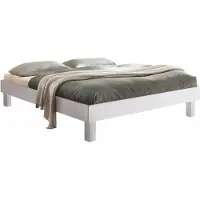 Hasena Trento Bett Rapallo weiß deckend 180x200