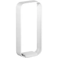 ROSSINI ILLUMINAZIONE Klaus LED-Tischleuchte 8,5 W 3000 K IP40 mit Touch-Schalter in weißem Aluminium – minimalistisches Design – Rossini-Gruppe