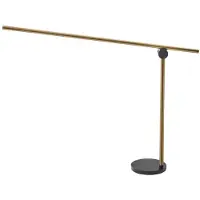 ROSSINI ILLUMINAZIONE DAISHO PRO – LED-Tischleuchte 12 W 3000 K CRI90, Gold-Finish, Touch-Dimmer, IP20, blendfreies Design – Rossini Group