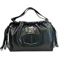 Twinset Damen Schultertasche in Schwarz
