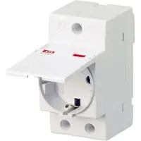 ABB M1175-C SCHUKO-Steckdose mit Klappdeckel 2CSM211000R0721