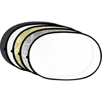 Godox 5-in-1 Gold, Silber, Schwarz, Weiß, Transparent - 120x180 cm