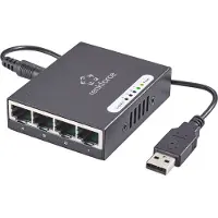 Renkforce RF-4270245 RF-4270245 Netzwerk Switch 4 Port 1000 MBit/s USB-Stromversorgung