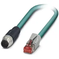 Phoenix Contact Cable Ass. M12 8W M to RJ45 M 3m