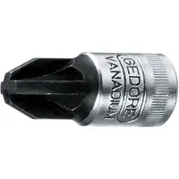 Gedore IKS 20 PZD 1 Schraubendrehereinsatz 1/4" Kreuzschlitz PZ 1, 6187130