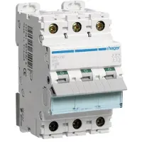 Hager NBN316 Leitungsschutzschalter 3 polig 10kA/15kA B-16A 3M