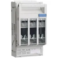 Hager LT050 Sicherungslasttrennschalter LT NH00 160A,Rahmenklemme 95mm2, Hutschiene