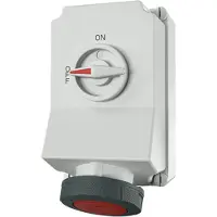 MENNEKES 5113A, Rot, Weiß, IP44, 400 V, 63 A