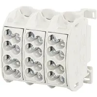 Hensel 2600135 Hauptleitungsabzweigklemme, 1,5-25 qmm, 3pol. je 4 Klemmstellen KKL 34