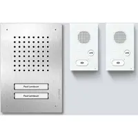 Siedle Audio-Set Classic CLAB 850-2 Edelstahl/Weiß Set
