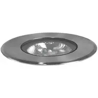 Brumberg 14037223 LED-Bodeneinbauleuchte V4A, IP67, edelstahl matt, rund, SK: III, Spannung: 24 V