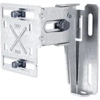 OBO 6288005 Befestigungskonsole Tiefe 120 - 205 140x128x205 Stahl bandverzinkt BKN120 205