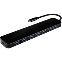 Value USB 3.2 Gen 1 Hub, 7fach, Typ C Anschlusskabel