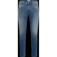 Replay Slim-fit-Jeans "Anbass", Herren, Gr. 32, Länge 30, blau (medium blau 844), Denim/Jeans, Obermaterial: 99% Baumwolle, 1% Elasthan, slim fit normal, Jeans Slim-fit-Jeans