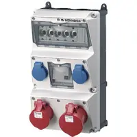 MENNEKES 930007 AMAXX Steckdosen-Kombination, IP44