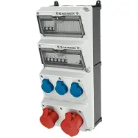 MENNEKES 940005 AMAXX Steckdosen-Kombination, IP44