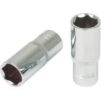 Ks Tools 918.1318, Buchse, 1/2", Imperial, 1 Kopf/Köpfe, 3/8", Chrom-Vanadium-Stahl
