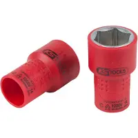 Ks Tools 3/8" Isolierte Stecknuss, 22mm - 118.3847