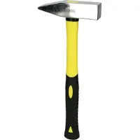 Ks Tools EDELSTAHL Schlosserhammer mit Fiberglasstiel, 1500g