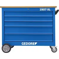 Gedore 1507 XL 03200 Rollwerkbank mit 5 Schubladen, 3127788