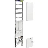 Hager ZH52U2N Komplettfeld, universZ, 1350mm, SG, VT 4-rh, 1-feldig, Ausführung Bayern