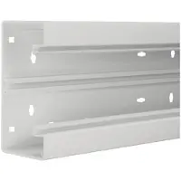 Hager BR6517017035 Brüstungskanal-Unterteil PVC frontrastend BR 68x170mm Oberteil 80mm in lichtgrau - 2 Meter