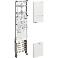 Hager Komplettfeld ZH3EN22 univ. Z 2ZP BKE-I H 1050mm 1f.