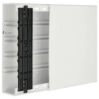 Hager FB6023009016 Leitungsführungskanal mit Geräte/Trennwandeinbauoption PVC FB 60x230mm vweiß - 2 Meter