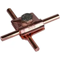 Dehn MV Klemme Cu für Rd 8mm mit Sechskantschraube - 390057