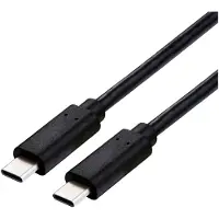 Roline USB4 Gen3x2 Kabel, C–C, ST/ST, 8K UHD-2, 40Gbit/s, 240W, schwarz, 0,5 m