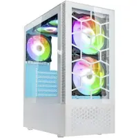 Kolink OBSERVATORY MX, Midi Tower, PC, Weiß, ATX, micro ATX, Mini-ITX, Stahl, Gehärtetes Glas, Gaming