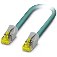 Phoenix Contact Contact RJ45 Netzwerk Anschlusskabel CAT 6a S/FTP 6 m Wasserblau
