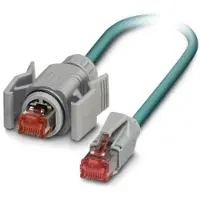 Phoenix Contact RJ45 Netzwerk Anschlusskabel CAT 5, CAT 5e SF/UTP 1.50 m Blau