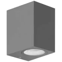 Brumberg 65232103 LED-Wandanbauleuchte 230 V AC, 50 Hz, 7 W, 3.000 K, graphit struktur, IP54, sch